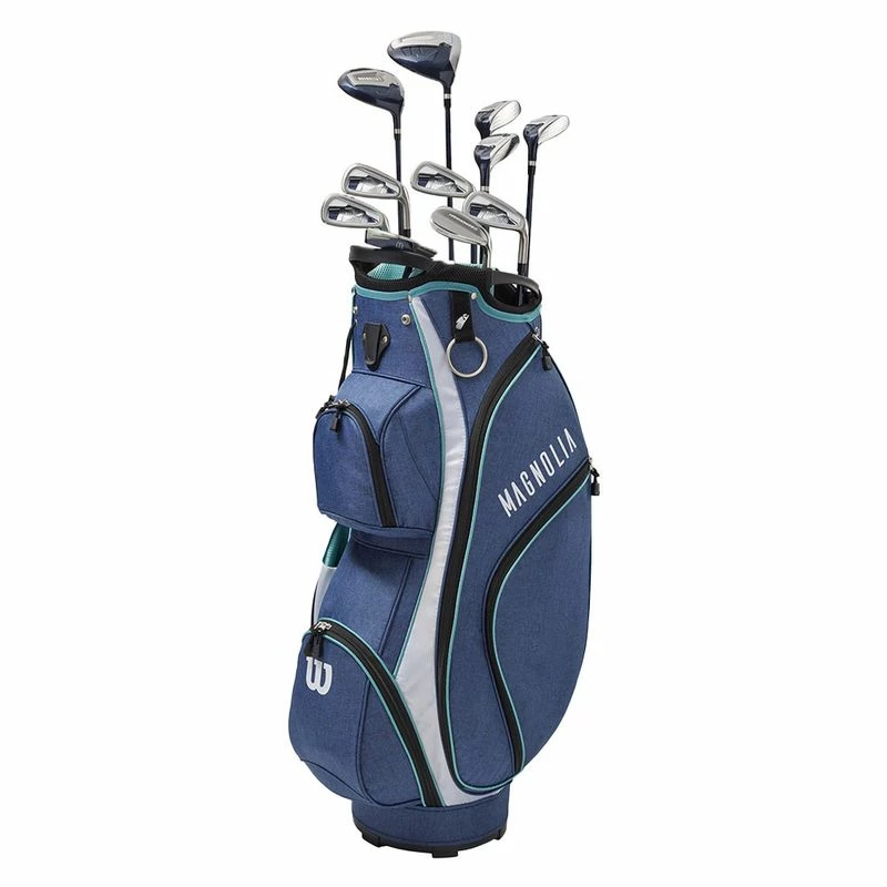 Wilson Women's Magnolia Package Set W/ Cart Bag 1 Wilson Women's Magnolia Package Set W/ Cart Bag