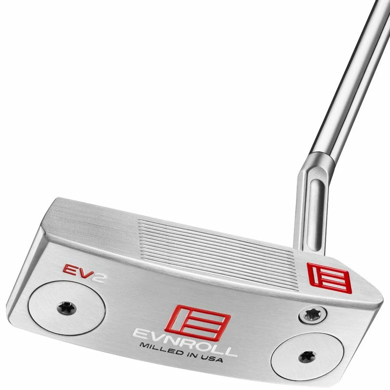 Evnroll EV2 Short Slant Putter - Silver Satin 1 Evnroll EV2 Short Slant Putter - Silver Satin