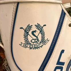 Www.chipnputt.com Authentic Vintage Cobra GREG NORMAN 6 Way Tour Cart Bag, With Rainhood, White/Blue-RARE! 24 Www.chipnputt.com Authentic Vintage Cobra GREG NORMAN 6 Way Tour Cart Bag, With Rainhood, White/Blue-RARE! -GOLF BALLS popular store 12 48fbd5e5 b8e5 4b04 8ee0 4e5672b4f012