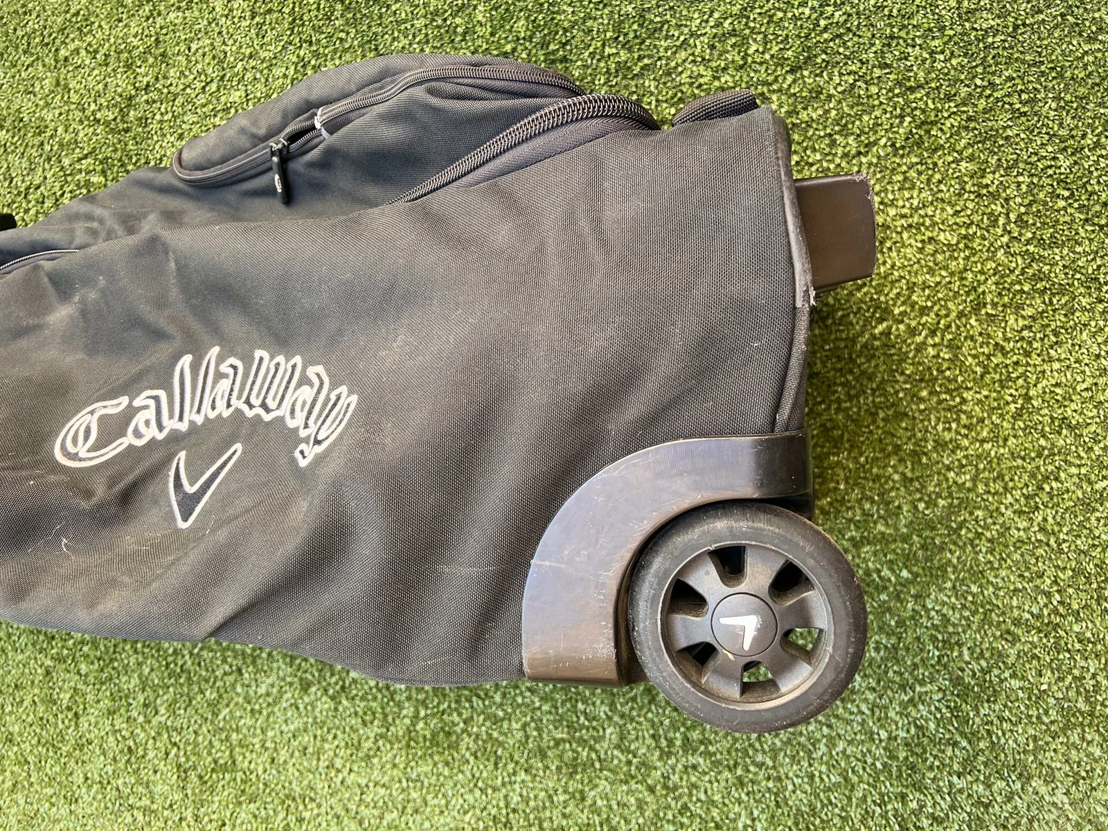 Www.chipnputt.com CALLAWAY GOLF CLUBHOUSE TRAVEL COVER, WITH WHEELS, BLACK, GOOD CONDITION! 12 Www.chipnputt.com CALLAWAY GOLF CLUBHOUSE TRAVEL COVER, WITH WHEELS, BLACK, GOOD CONDITION! - Image 12