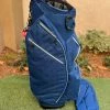 Www.chipnputt.com Lynx Ouul Prowler Superlight 15 Way Golf Cart Bag, With Rainhood, Blue- NEW!