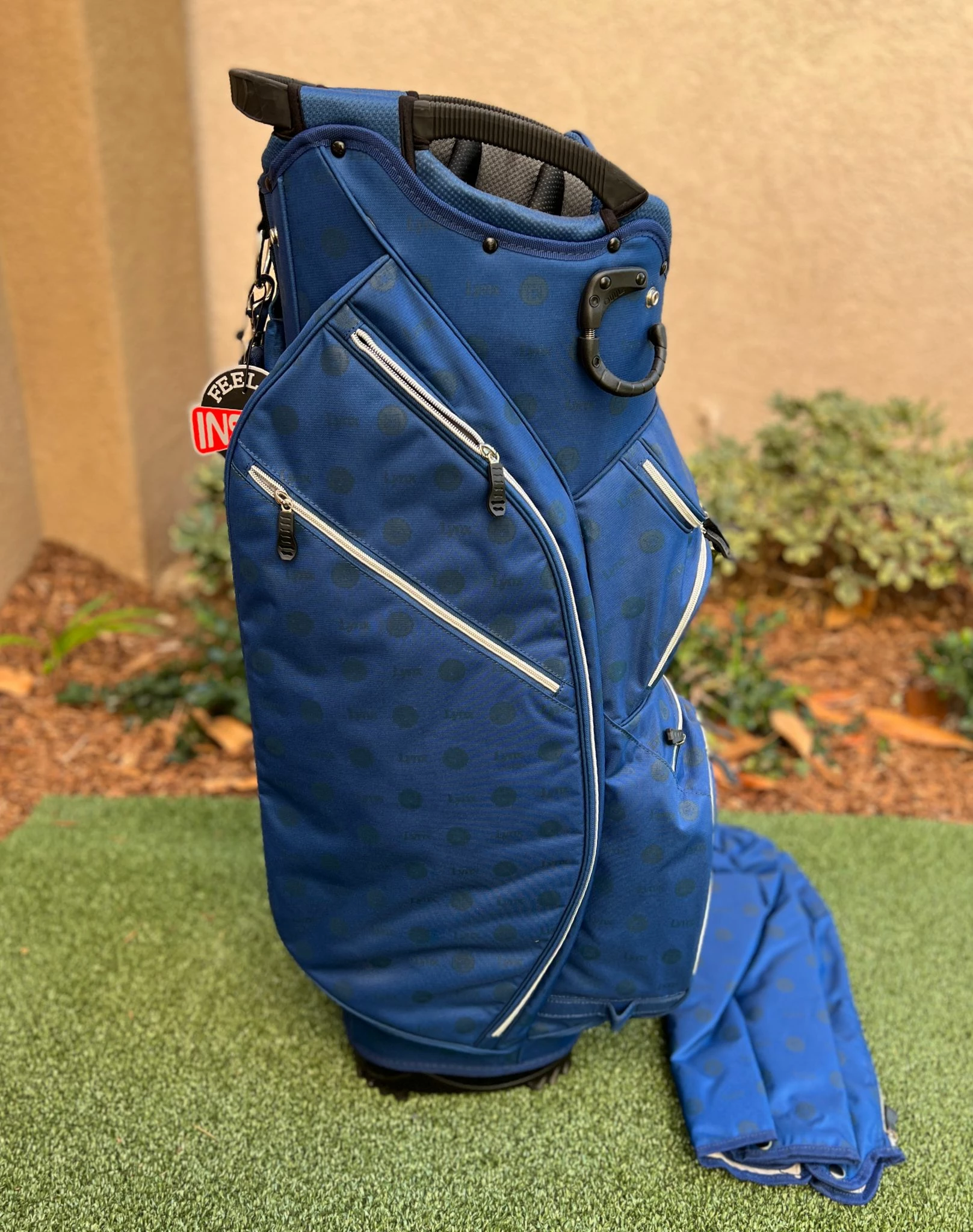 Www.chipnputt.com Lynx Ouul Prowler Superlight 15 Way Golf Cart Bag, With Rainhood, Blue- NEW! 1 Www.chipnputt.com Lynx Ouul Prowler Superlight 15 Way Golf Cart Bag, With Rainhood, Blue- NEW!