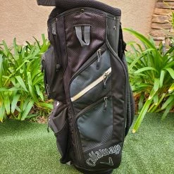Www.chipnputt.com Callaway Chev 14 Way Carry Golf Bag (Black/Grey) -No R/C-Good Condition!