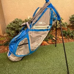 Www.chipnputt.com Sun Mountain 2019 3.5 LS 4-Way Golf Stand Bag (Grey/Blue) No R/H, Excellent Shape!