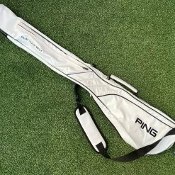 Www.chipnputt.com Ping Golf Club GB-U192 Range Case Bag 5-6 Clubs 47inch White - BRAND NEW!