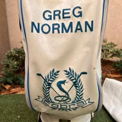 Www.chipnputt.com Authentic Vintage Cobra GREG NORMAN 6 Way Tour Cart Bag, With Rainhood, White/Blue-RARE! 16 Www.chipnputt.com Authentic Vintage Cobra GREG NORMAN 6 Way Tour Cart Bag, With Rainhood, White/Blue-RARE! -GOLF BALLS popular store 4 52d697c0 0fb8 4f97 a7ab a564ce5b9a38