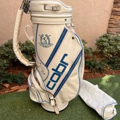 Www.chipnputt.com Authentic Vintage Cobra GREG NORMAN 6 Way Tour Cart Bag, With Rainhood, White/Blue-RARE! 17 Www.chipnputt.com Authentic Vintage Cobra GREG NORMAN 6 Way Tour Cart Bag, With Rainhood, White/Blue-RARE! -GOLF BALLS popular store 5 f88b947c 87f0 4841 97ef 1e5ada402782