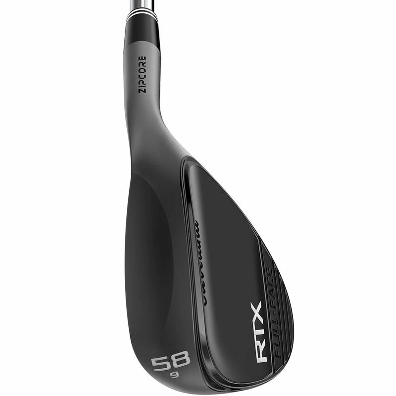 Cleveland RTX ZipCore Full-Face Black Satin Wedge 6 Cleveland RTX ZipCore Full-Face Black Satin Wedge - Image 6