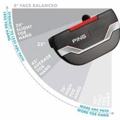 PING 2021 DS 72 Putter W/ PP58 Pistol Grip -GOLF BALLS popular store 9802461 800 auto