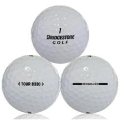 Refinished Golf Balls Bridgestone B330 Refinished (Straight Line)