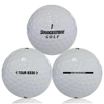 Refinished Golf Balls Bridgestone B330 Refinished (Straight Line) 1 Refinished Golf Balls Bridgestone B330 Refinished (Straight Line)