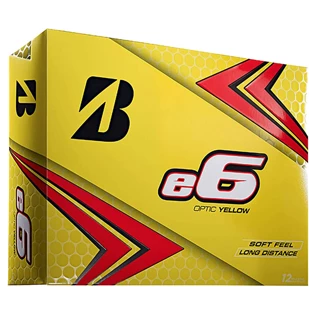 New Golf Balls Bridgestone E6 B Yellow Mix (New In Box) 1 New Golf Balls Bridgestone E6 B Yellow Mix (New In Box)