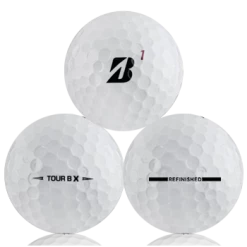 Refinished Golf Balls Bridgestone Tour B X Refinished (Straight Line)
