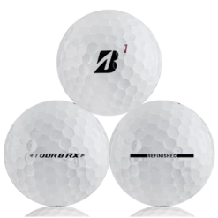 Refinished Golf Balls Bridgestone Tour B RX Refinished (Straight Line)