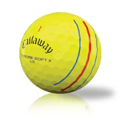 Callaway Golf Balls Callaway Chrome Soft X LS Triple Track Yellow 2021