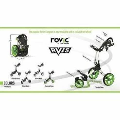 Clicgear Rovic RV1S Swivel 13 Clicgear Rovic RV1S Swivel -GOLF BALLS popular store ClicGear Rovic RV1S Swivel Push Cart 6