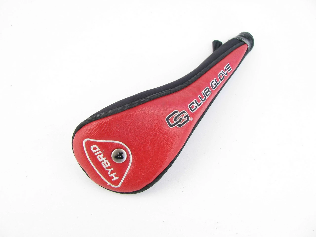Club Glove Golf Hybrid 4h Headcover RED (GOOD) 1 Club Glove Golf Hybrid 4h Headcover RED (GOOD)