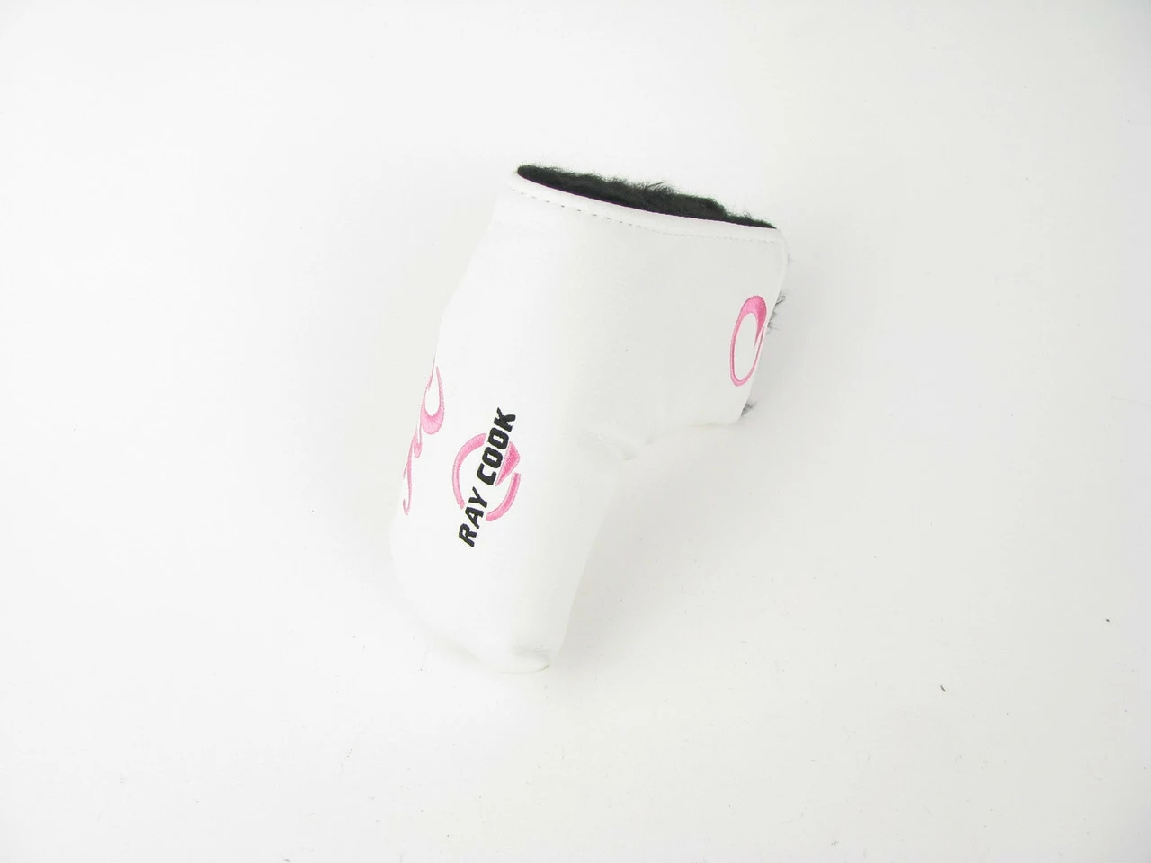 Ray Cook BLADE Putter Headcover WHITE/PINK 1 Ray Cook BLADE Putter Headcover WHITE/PINK