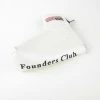 Ray Cook Founders Club USA Putter Headcover WHITE