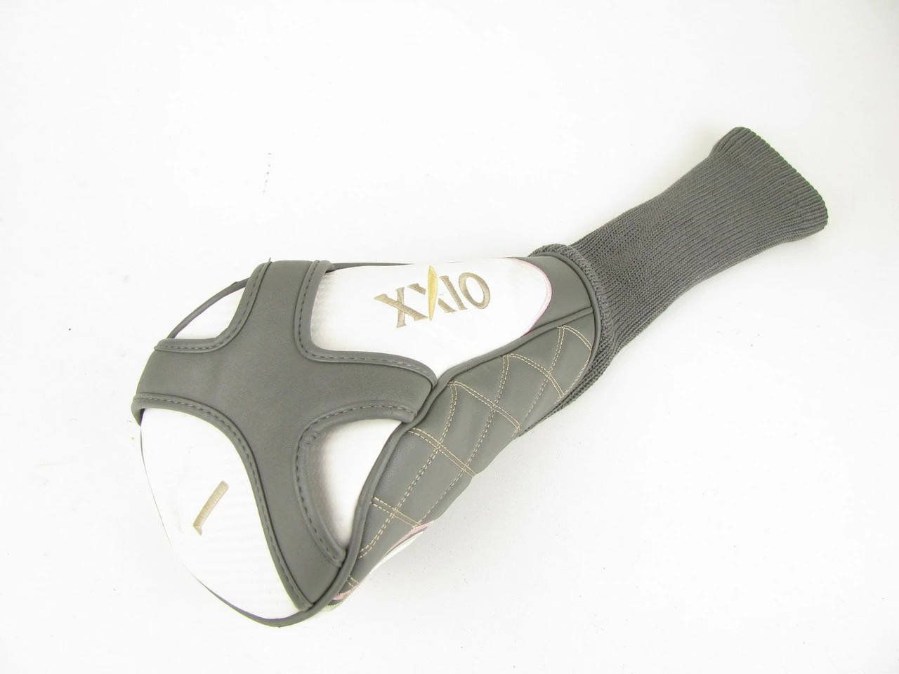 XXIO Grey/White Driver Headcover (GOOD) 1 XXIO Grey/White Driver Headcover (GOOD)