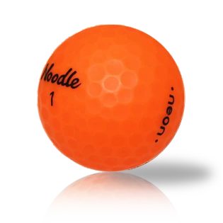 Noodle Golf Balls Noodle Neon Matte Orange 1 Noodle Golf Balls Noodle Neon Matte Orange