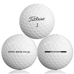 Refinished Golf Balls Titleist AVX Refinished (Straight Line)