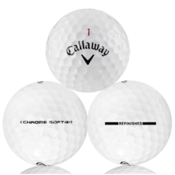 Refinished Golf Balls Callaway Chrome Soft X Refinished (Straight Line)