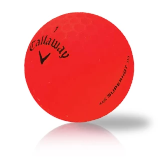 Callaway Golf Balls Callaway Superhot Bold Matte Red 1 Callaway Golf Balls Callaway Superhot Bold Matte Red