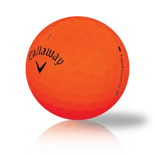 Callaway Golf Balls Callaway Supersoft Bold Matte Orange 1 Callaway Golf Balls Callaway Supersoft Bold Matte Orange