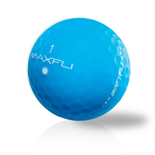 Maxfli Golf Balls Maxfli Softfli Matte Blue 1 Maxfli Golf Balls Maxfli Softfli Matte Blue