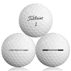 Refinished Golf Balls Titleist Pro V1 Refinished (Straight Line)