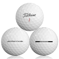 Refinished Golf Balls Titleist Pro V1X Refinished (Straight Line)