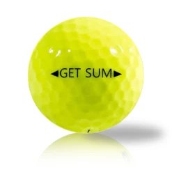 Snell Golf Balls Snell Get Sum Yellow