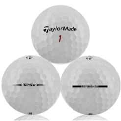 Refinished Golf Balls Taylormade TP5 X 2020 Refinished (Straight Line)