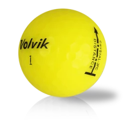 Volvik Golf Balls Volvik 3-Piece Distance Crystal Yellow