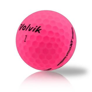 Volvik Golf Balls Volvik Vivid XT Pink 1 Volvik Golf Balls Volvik Vivid XT Pink